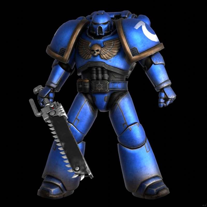 Early Mod: Space Marine (Warhammer 40k)