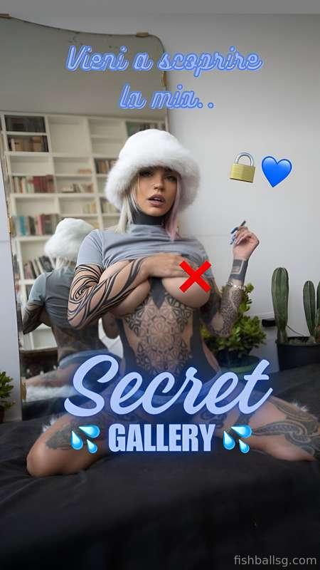 È IL MOMENTO DI APRIRE LA MIA GALLERIA SEGRETA? 🫢🔞Vieni qui ..