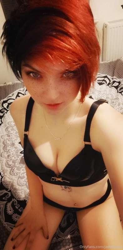 Black lingerie is my favourite 🦇