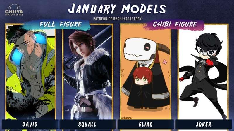 UPCOMING MODELS for January 2024