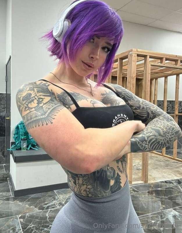 i flex, you drool. Seems fair, right? :))
