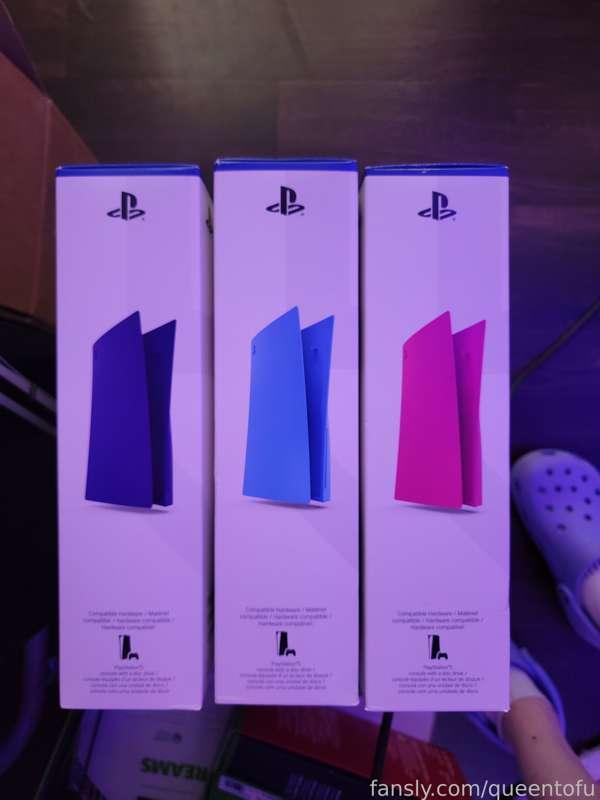 PS5 COVER GIVEAWAY! DM me which one you want and if you can pay shipping, it's yours! 💜💙🩷

EDIT: ALL ARE TAKEN! 