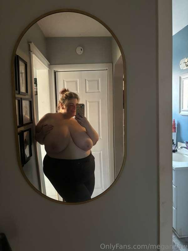 My back is still sore but my tits are iconic or whatever the..
