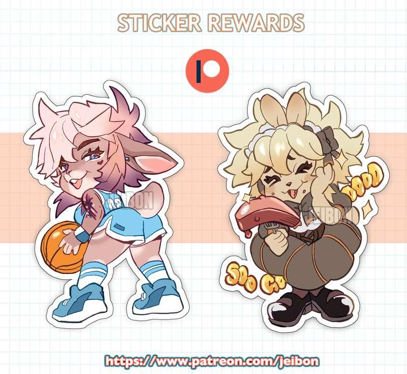 March 2023 Sticker Rewards