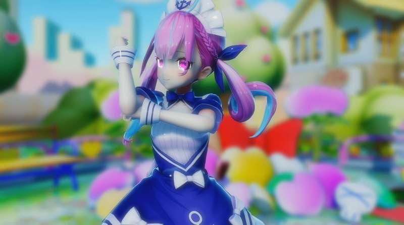 4K UHD 【MMD R-18】 Drop Pop Candy - Shirakami Fubuki & Minato Aqua
