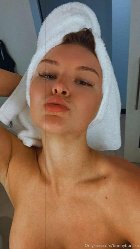 Took some pics in nothing my my towel