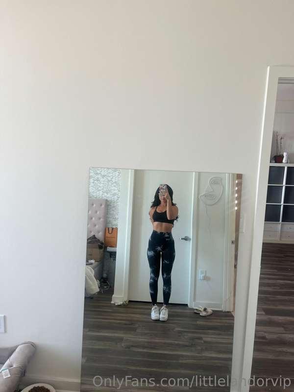 can you tell I've been hitting the gym extra hard?