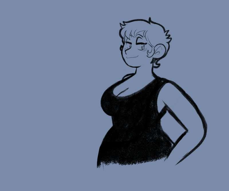 Starting at busty.