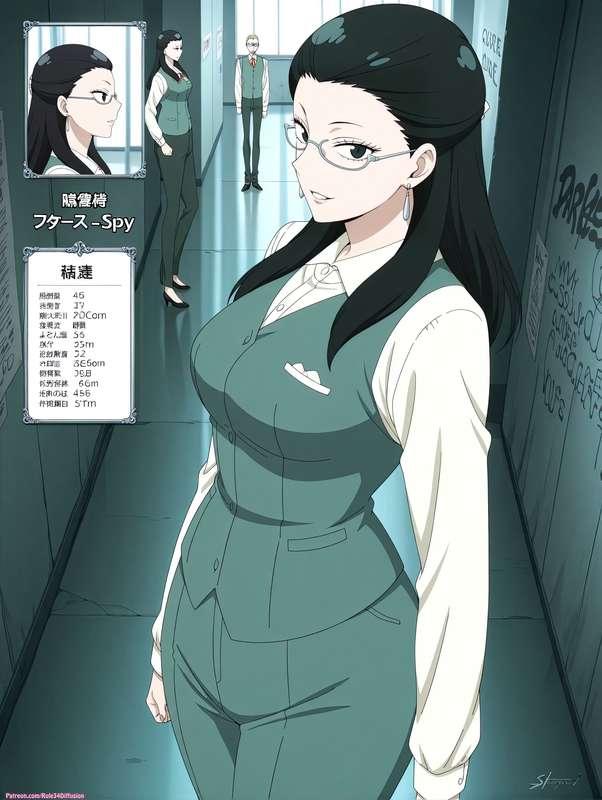 Sharon of Spy x Family Sexy Poses [Gen 2.5]