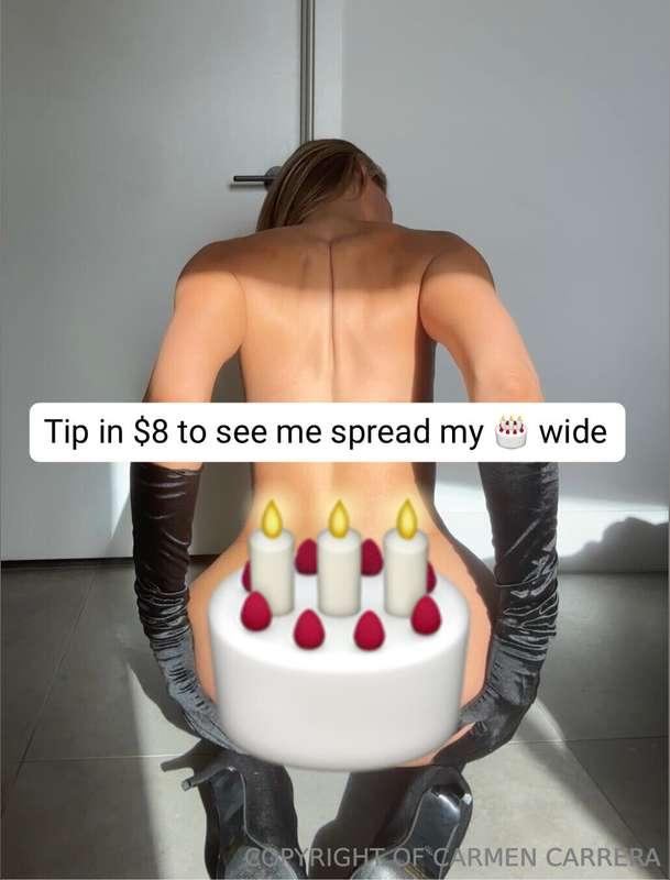 for all my spread fans, tip in $8😘