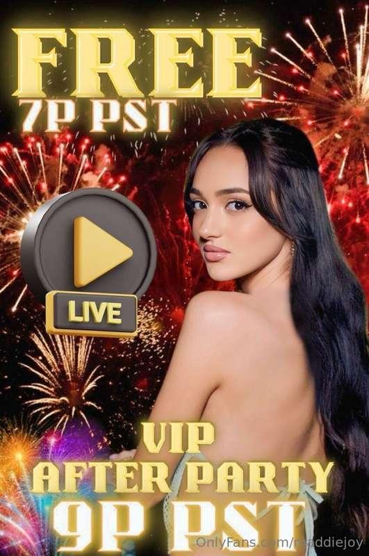 “LIVESTREAM TOMORROW!!!🚨7p PST open entry 😇9p PST VIP after ..