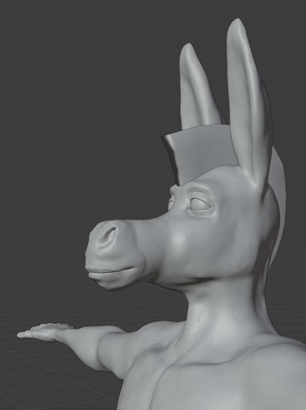 Hanktaur in 3D