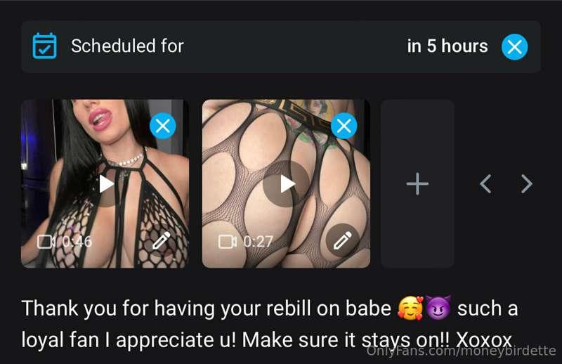 Don't miss my daily rebill on dms! I send my loyal fans free..