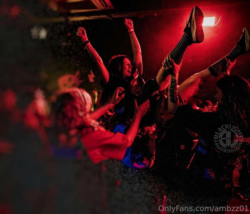 One of the best feelings! Who else likes to stage dive and c..