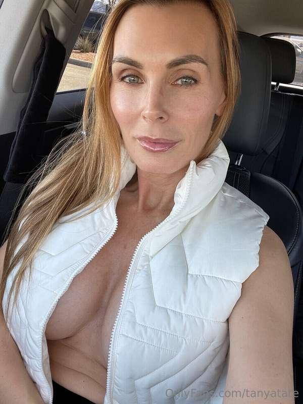 Pulled over to tease you...Should I keep this zipped or let ..