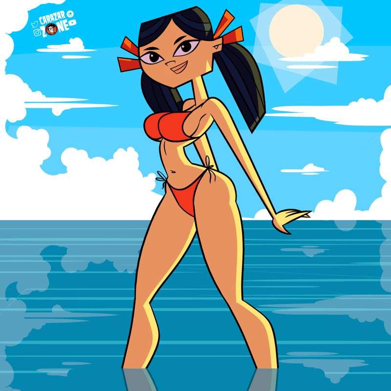 Kitty en la Playa