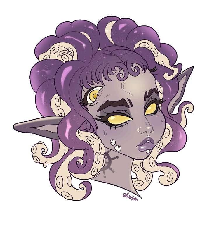 🖤Four Eyes🖤 Adopt headshot!