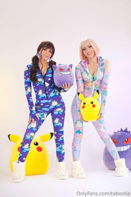 Swipe to take off our suits 😏😏😏 

Pokémon holds such a speci..