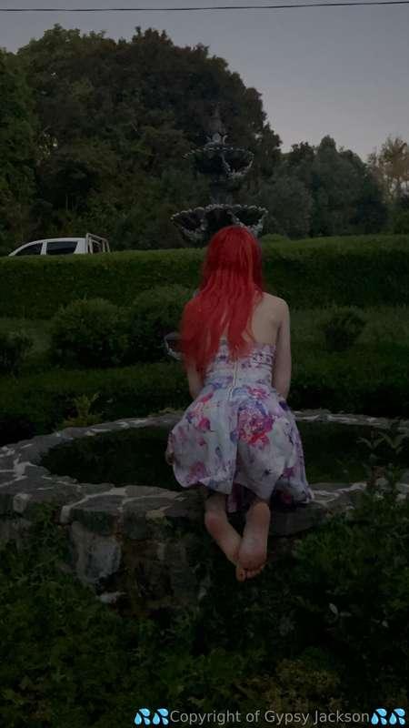 How cute was this pixi private garden 🪴 such a good boy show..