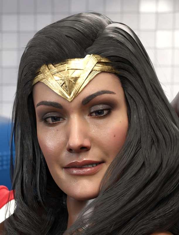 Power Girl + Wonder Woman Poster Set for Sloppy!