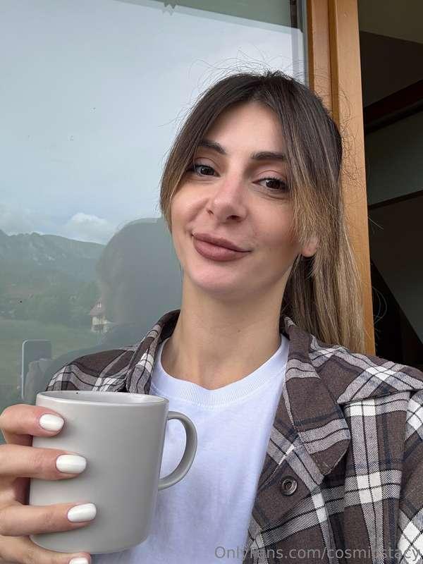 Sometimes all I need is a delicious cup of coffee, a little ..