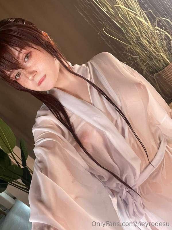 Wet and see-through robes always make you feel **sooooo sexy..