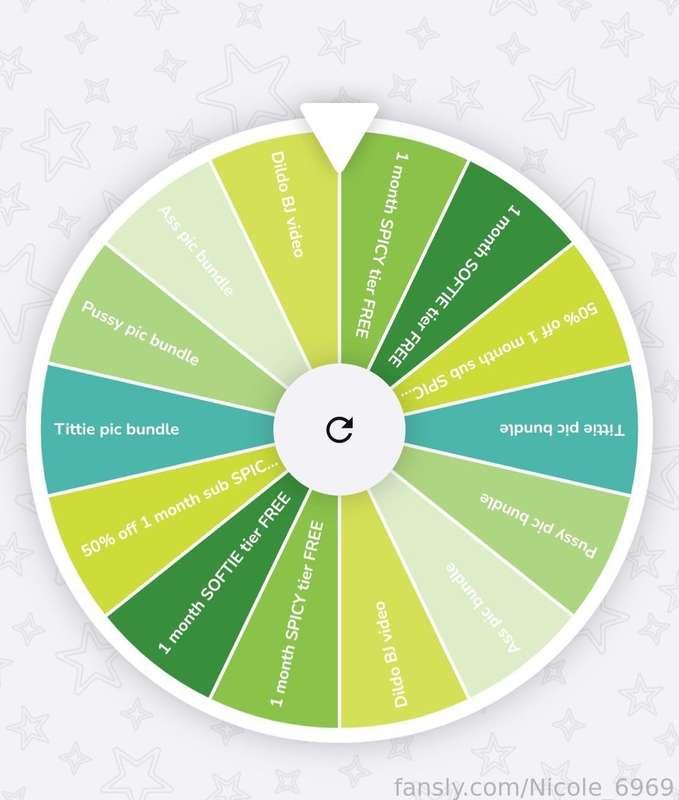 ☆SPIN THE WHEEL IS BACK!!

SALE! 3 SPINS FOR $25

Let's have some FUN!
Every spin is a win :)

1 Spin: $10

2 Spins: $20

3 Spins: $25- SPECIAL SALE

You can either tip below this post or privately in DM's and ill send you your spin and rewards ☺️

#fyp #game #wheel #spinthewheel #sale #free #discount #horny #pussy #slut #nude #dildo #hugedildo #squirt #squirting #fisting #pee #watersports #piss #grool #pumping #pump #bj #petite #milf 