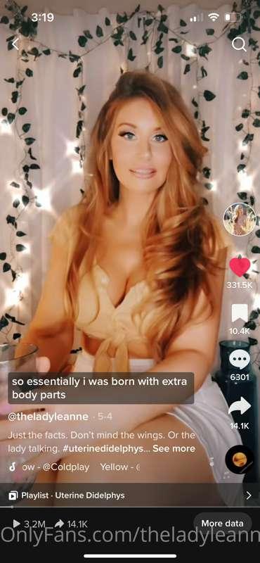 If you saw this TikTok but wished I was naked… Now’s your ch..