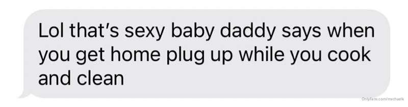 daddy’s orders 🙏🏼