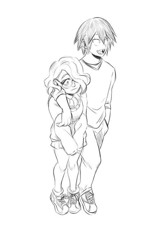 Sketch for u Coralie 😍