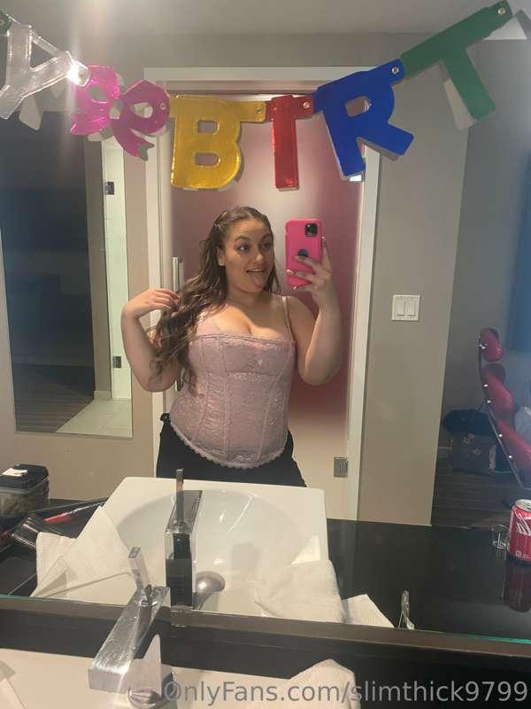 I don’t usually drink but that was fun 🤪 do u like my birthd..