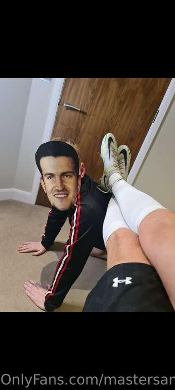 These football boots were made for walking all over this sup..