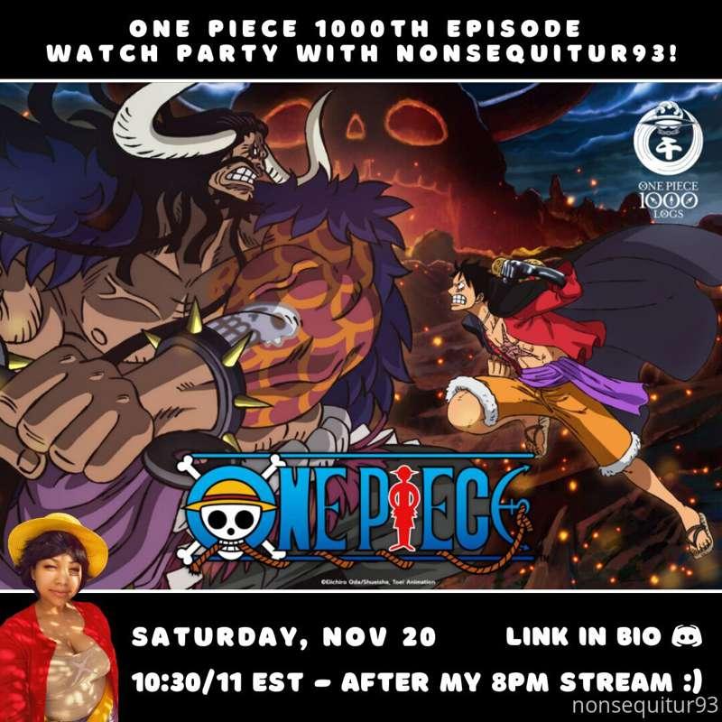 If you know me, you know I'm a One Piece fan! In honor of th..