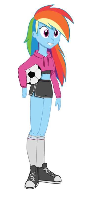 (Early access) Rainbow dash Equestria girls redesign