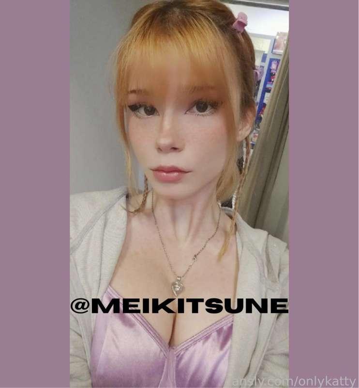 Sexy body👅👁playful boobs🍑naughty face👼 !!!! 3 perfect ingredients for a very dirty @MeiKitsune🐱
    #fyp #kawaii #otaku #cosplay #manga #petite #skinny #gamer #tiny #feet #toys #naughty #horny #anime
❤️ fansly.com/MeiKitsune ❤️