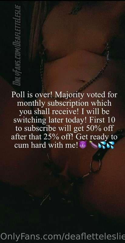 Not only will the first 10 to subscribe receive 50% off thei..