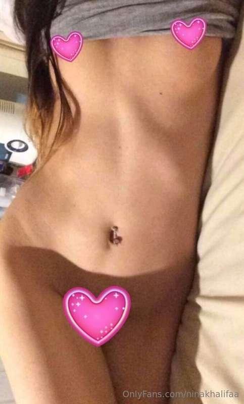 Can you spoil me a little first before I take this off just ..