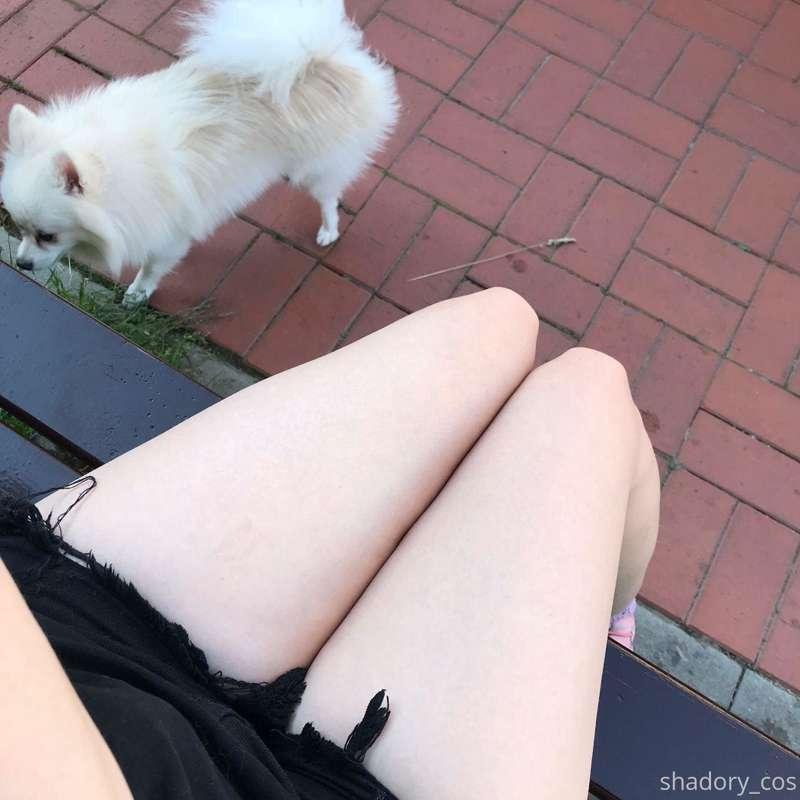 Do you like soft thighs? After training in the gym, they bec..