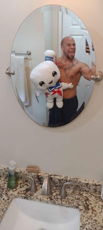 Stay puft my friends! 🤣😜. I'm hanging in there, doin alright..