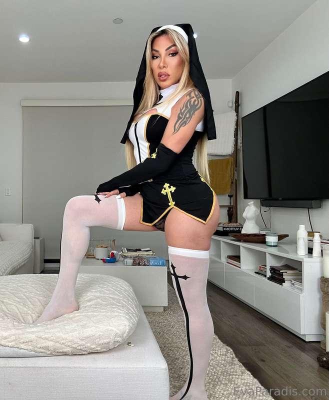 Ive heard you have been naughty and need to confess your sin..