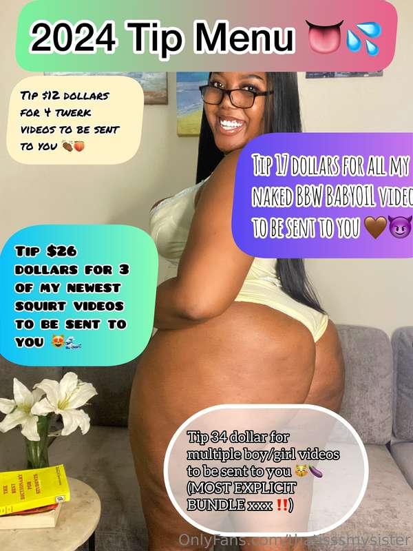 Tipping this post menu below👇🏾 is the only way to unlock the..