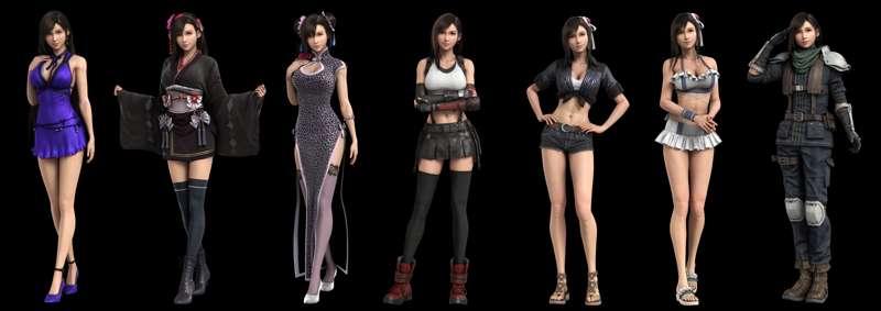 [WIKI] All Outfits for Tifa & Aerith - 8K