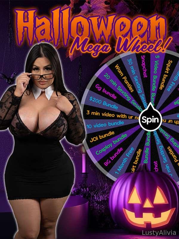 🎃👻 Spin the Spooky Wheel! 👻🎃One spin is just $10… but if you..