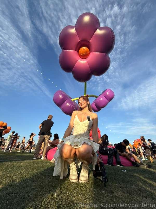 Sorry if I haven’t gotten back super quick I’m at COACHELLA ..