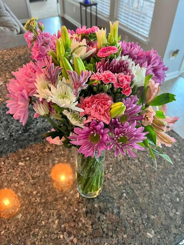New flowers! $30… cover them!  Obedient sluts are rewarded f..