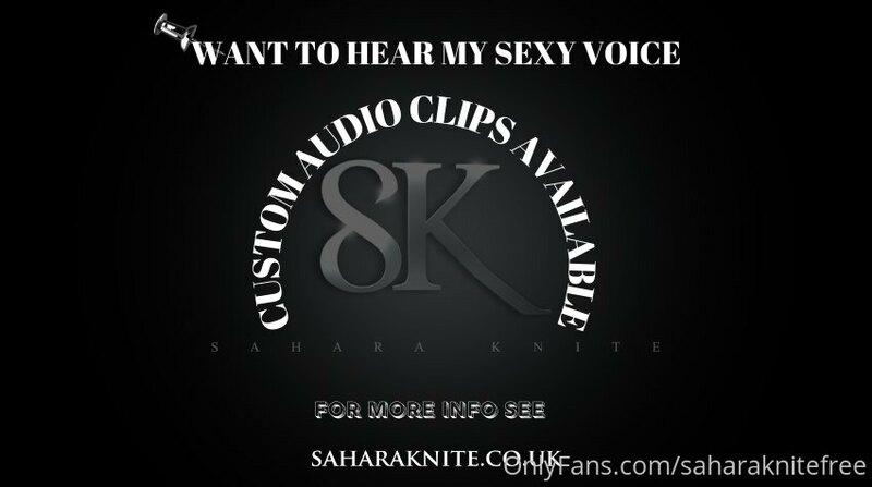Custom audio clips availble :) https://saharaknite.co.uk/pag..
