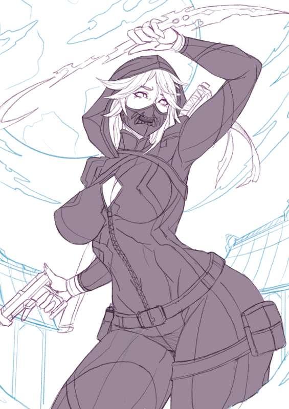Monthly Rewards : Senryu [SKETCH / SFW]
