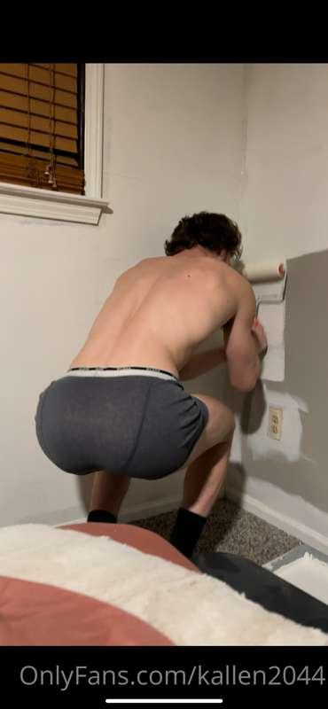 Doing some light remodeling in the house and it was super ho..