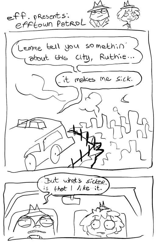 ruthie and the frog-man in: cream the rabbit (1/2)