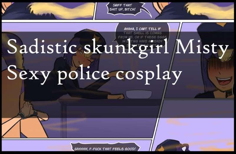 Request: skunkgirl cop cosplay
